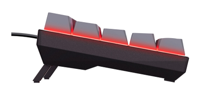 Играчка тастатура Trust GXT867 Acira 60% Mini US, механичка, со RGB осветлување, црна