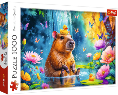 Puzzle Trefl 10949 Капибара, 1000 парчиња, Premium Quality, повеќебојно