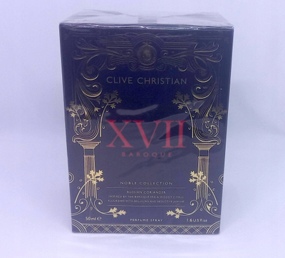 Parfum Clive Christian Noble XVII Russian Coriander, 50 ml, për burra, ngjyrë e zezë