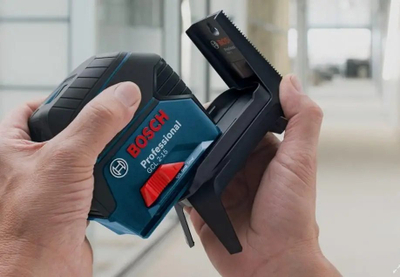 Mbajtës multifunctional për lazer Bosch Professional RM 1, montim në mur dhe tavan, i zi