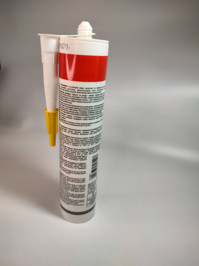 Silikon sanitar Pattex, 300 ml, kundër mykut, i bardhë