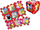 Dyshekë puzzle Vedes 730 05 795, 9 copa, shkumë PE, me ngjyra