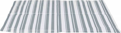 Tapet ftohës për qen Trixie Cooling Mat M, 40 x 50 cm, bardh e gri
