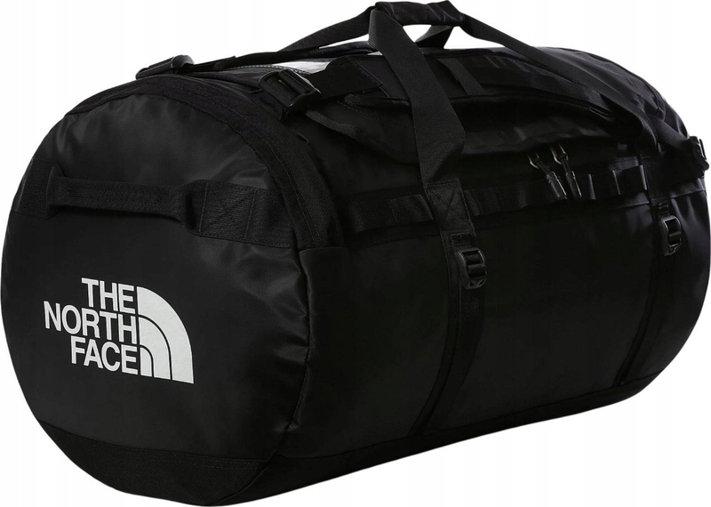 Çantë udhëtimi The North Face Base Camp Duffel L, 95L, rezistente ndaj ujit, e zezë