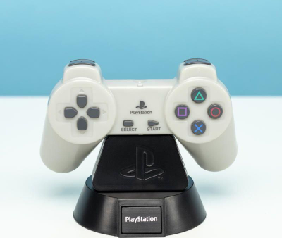 Dritë dekor PlayStation Icons Controller Light, 10cm, me bateri, e bardhë