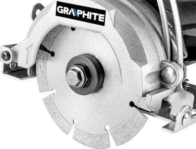Sharrë rrethore Graphite, 1400W, disk 125mm, gri