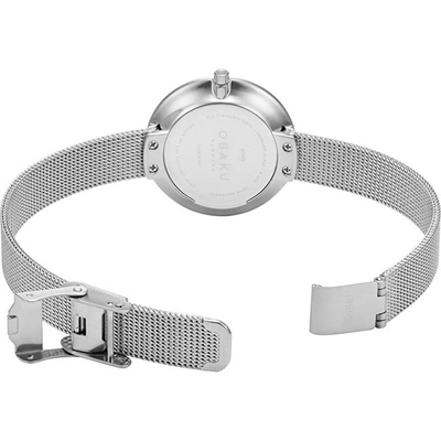 Orë për femra Obaku Analog V233LXCIMC, e argjendtë
