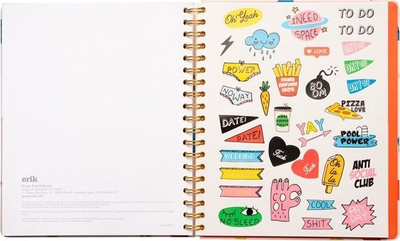 Planner Forcetop Universal 2020, format A4, me spirale, shumëngjyrësh