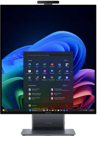 Kompjuter All-in-One Lenovo ThinkCentre X AIO, 27.6" QHD, Ultra 5 325, 16GB, 512GB, gri