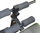 Stol pjerrët për ushtrime MASTER Incline Bench, i rregullum, i palosshëm, i zi