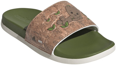 Shapka Adidas Adilette Comfort Jr ID8029, për kalamoj, jeshile