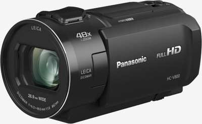 Kamerë video Panasonic HC V800, Full HD, zmadhim optik 24x, e zezë