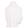 Skulpturë dekorative XXL Buddha Head HM4385.02, 90x90x100 cm, gips, e bardhë