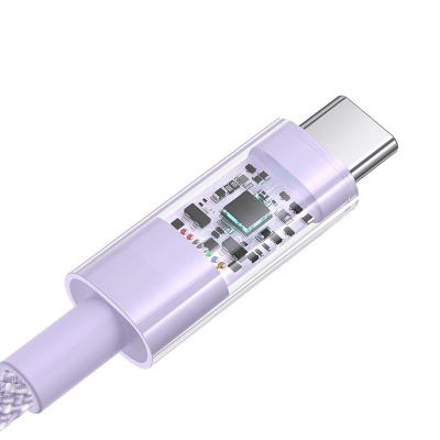 Kabllo karikimi Baseus Gem, USB në USB Type C, 100W, 1m, lejla