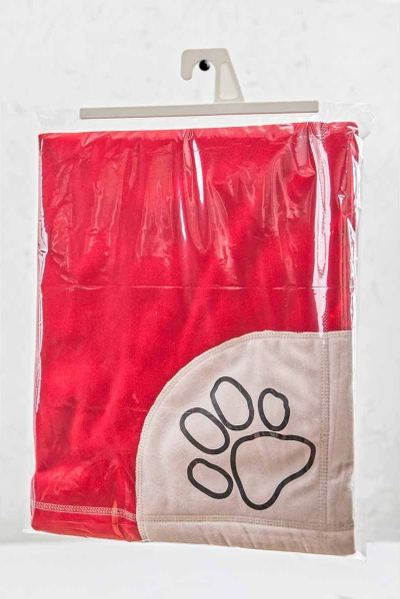 Batanije për qen Hobbydog 140 Blanket, për shtrat qeni, e kuqe