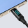 Kabllo karikimi Mcdodo me ekran LED, USB-C në USB-C, 100W PD 5A, e zezë