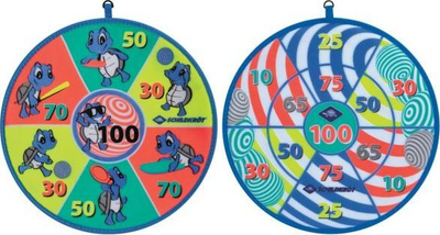 Set shigjetash të buta Schildkröt Funsports, tabelë grep-ngjitës, 6 toptha, shumëngjyrësh