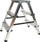 Shkallë pune AWTools AW23003, 3 shkallë, 125kg, alumini