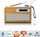 Radio portabël Lenco PDR-040EF, DAB+/FM, Bluetooth, stereo, bambu, argjend