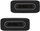 Kabllo për të dhëna Samsung EP-DA705BBE, USB-C në USB-C, 1m, e zezë