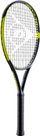 Ракета за тенис Dunlop SX Team 260, големина 2L 4 1/4, црна со жолта