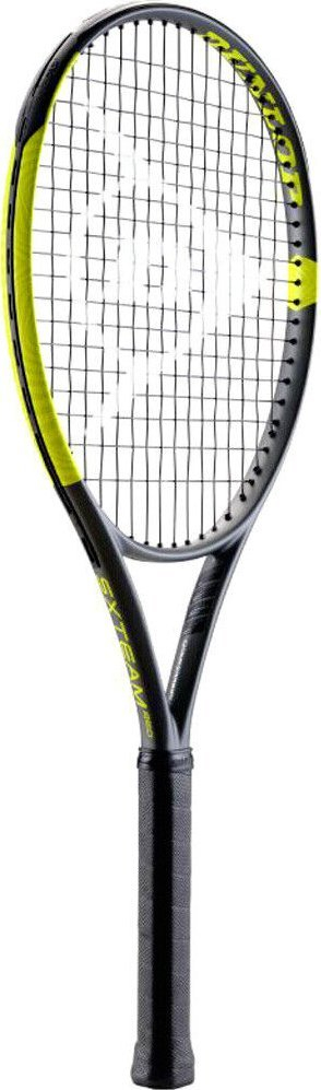 Ракета за тенис Dunlop SX Team 260, големина 2L 4 1/4, црна со жолта