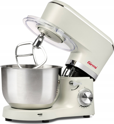 Mikser planetar Gastronomo Girmi IM4701, 1500W, 6L, bezhë