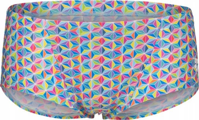 Shorts noti Arena Starfish, MaxLife Eco, mbrojtje UV 50+, shumëngjyrëshe