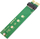 Adapter M.2 NVMe APT AK249B, PCIe x1, plug and play, i gjelbër