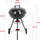 Grill me qymyr LUND 99906, i rrumbullt, 41 cm, me kapak