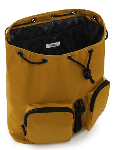 Çantë shpine Vans Gold en Palm VN0A47XEUXB1, e verdhë/musardë
