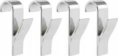 Varëse radiatori Wenko 81912500, set 4 copë, plastikë ABS, krom