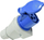 Prizë fikse izoluese Tarel 122, 16A, 250V 3P, IP44