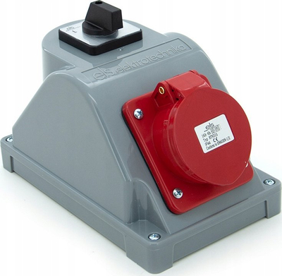 Ndarës muri ELS Elektrotechnika, 1x CEE 16A, 230V, IP44