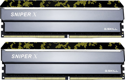 Memorie G.Skill Sniper X, DDR4, 32 GB, 3200 MHz, CL16, F4-3200C16Q-32GSXKB