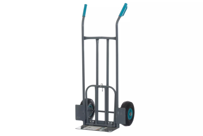 Karrocë transportuese Tarmo Sack Truck, kapacitet 200 kg, rrota pneumatike, gri