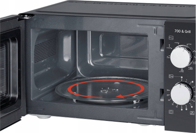 Furrë me mikrovalë Severin MW 7781, 1100W, funksion grill 2 në 1, e bardhë