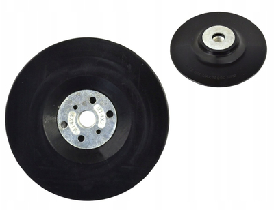 Pllakë mbajtëse për disk brusi GEKO, 125mm, filetë M14x2, e zezë
