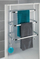 Mbajtëse peshqirësh Wenko Ladder 40891, 54.5 cm, çelik i kromuar, argjend