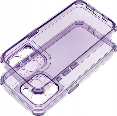 Kapak telefoni Matrix Clear Case për iPhone 13 Pro, transparent, lejla e çelët