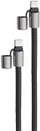 Kabllo USB C në USB C Intenso 7991000, 1.65m, lanyard, e zezë