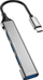 HUB USB C Dudao A16T, 4 porta, gri