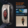 Mbulesë mbrojtëse Spigen Thin Fit 360 për Apple Watch Ultra 49mm, polikarbonat, xham i fortë, e zezë
