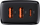 Karikues muri Baseus CCXJ-E01, 2x USB-A 1x USB-C, 30W, i zi