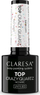 Top coat hibrid për thonj Claresa Top Crazy Quartz No Wipe, 5g, me efekt dekorativ
