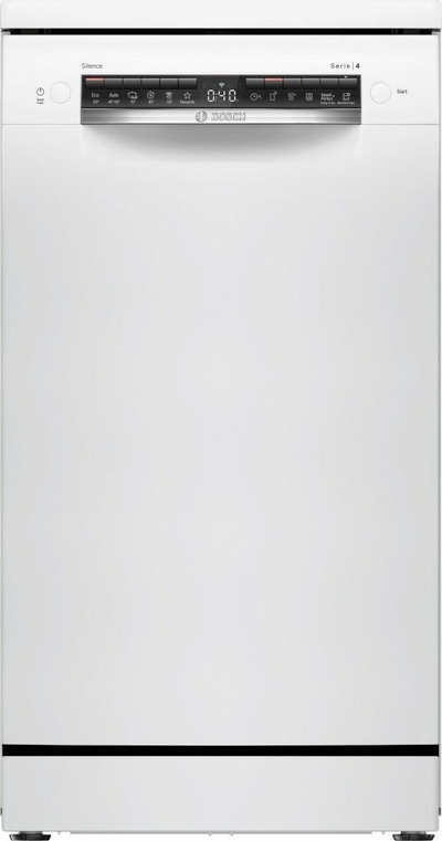 Enëlarëse e pavarur Bosch Series 4 SPS4HKW49E, 45cm, 10 sete, e bardhë