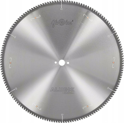 Disk rrethor për alumin dhe PVC Globus Saw 350x30, 108 dhëmbë, metalik