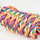 Lodër qenesh Duvoplus Cotton Rope, 2 nyje, pambuk, shumëngjyrëshe