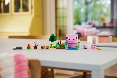 Set ndërtimi LEGO Minecraft Pig House 21268, për fëmijë, shumëngjyrësh