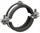 Kapëse tubi Strong Duo me gomë, 2.5", 74-79 mm, e zezë